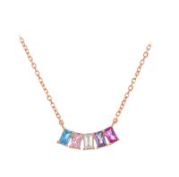 Collana Cuori Milano Donna in Argento Zircone 25045581 - 25045581